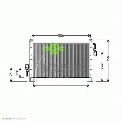 Конденсатор, кондиционер KAGER купить