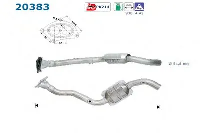 Катализатор для переоборудования AS купить