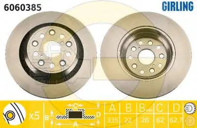 Тормозной диск GIRLING купить