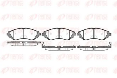 Комплект тормозных колодок, дисковый тормоз KAWE купить
