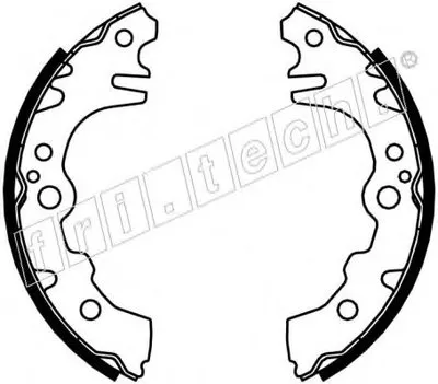 Комплект тормозных колодок fri.tech. купить