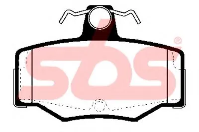 Комплект тормозных колодок, дисковый тормоз sbs купить