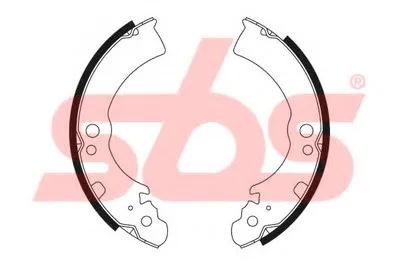 Комплект тормозных колодок sbs купить