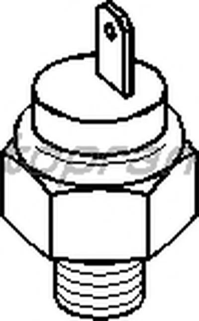 Термовыключатель, вентилятор радиатора TOPRAN купить