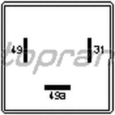 Реле аварийной световой сигнализация TOPRAN купить