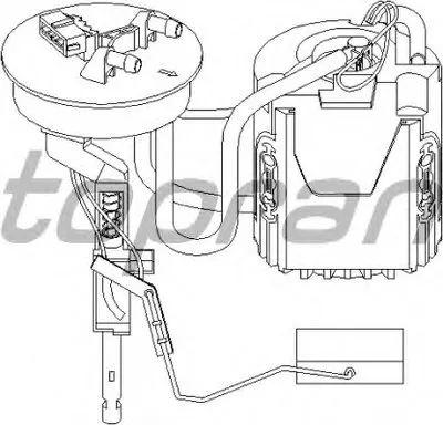 Топливный насос TOPRAN купить