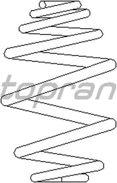 винтовая пружина TOPRAN купить