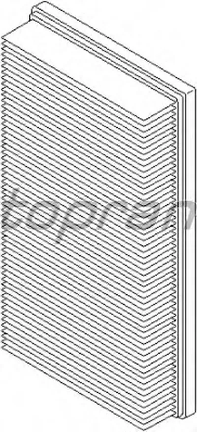 Воздушный фильтр TOPRAN купить