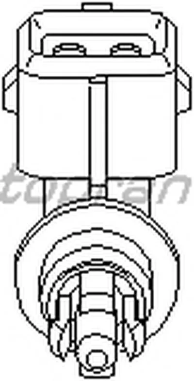 Датчик, температура впускаемого воздуха TOPRAN купить