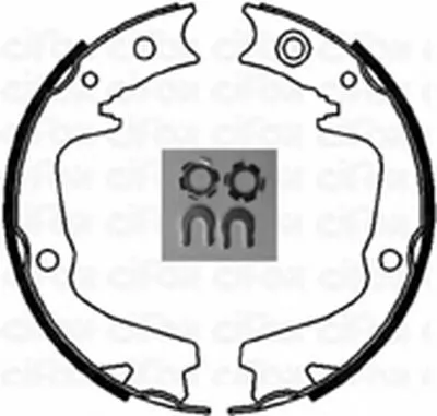 Комплект тормозных колодок, стояночная тормозная система CIFAM купить