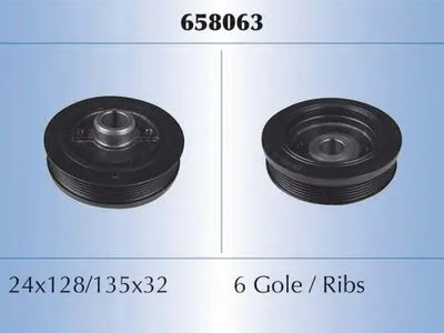 Ременный шкив, коленчатый вал MALÒ купить