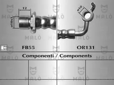 Тормозной шланг MALÒ купить