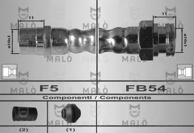 Тормозной шланг MALÒ купить