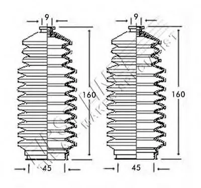 Пыльник, рулевое управление FIRST LINE купить