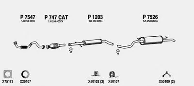 Система выпуска ОГ FENNO купить