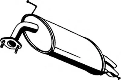 Глушитель выхлопных газов конечный ASMET купить