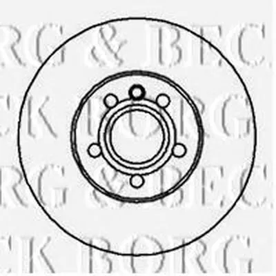 Тормозной диск BORG & BECK купить