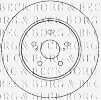 Тормозной диск BORG & BECK купить