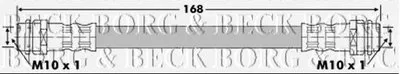 Тормозной шланг BORG & BECK купить
