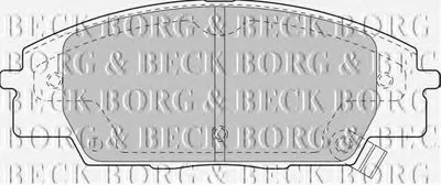 Комплект тормозных колодок, дисковый тормоз BORG & BECK купить