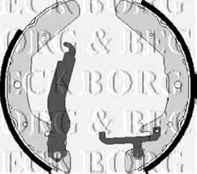 Комплект тормозных колодок BORG & BECK купить