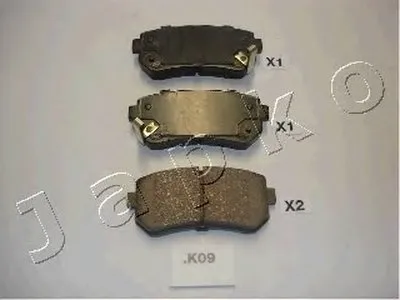 Комплект тормозных колодок, дисковый тормоз JAPKO купить