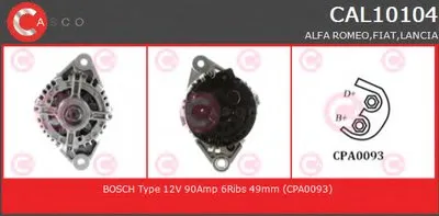 Генератор GENUINE SERIES CASCO купить