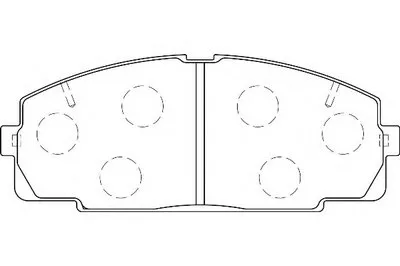 Комплект тормозных колодок, дисковый тормоз WAGNER купить