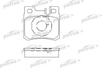 Комплект тормозных колодок, дисковый тормоз PATRON купить