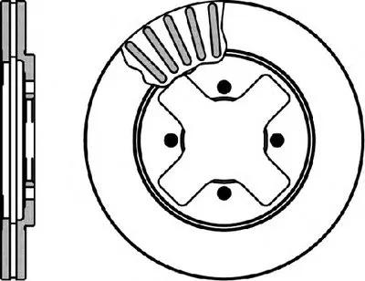 Тормозной диск HELLA PAGID купить