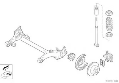 Рулевое управление; Подвеска колеса HERTH+BUSS JAKOPARTS купить