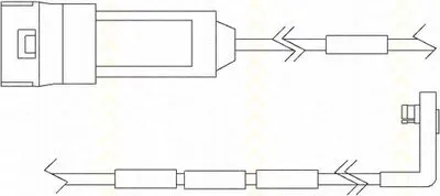 Сигнализатор, износ тормозных колодок TRISCAN купить
