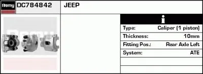 Тормозной суппорт Remanufactured REMY (Multiline) DELCO REMY купить