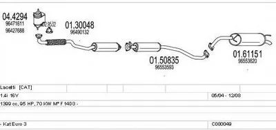 Система выпуска ОГ MTS купить