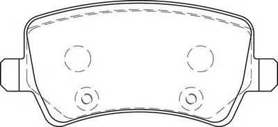 Комплект тормозных колодок, дисковый тормоз DURON купить