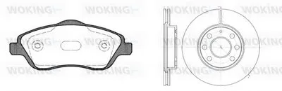Комплект тормозов, дисковый тормозной механизм WOKING купить