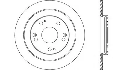 Тормозной диск ADAPTIVE OPEN PARTS купить