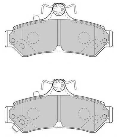 Комплект тормозных колодок, дисковый тормоз WAGNER купить