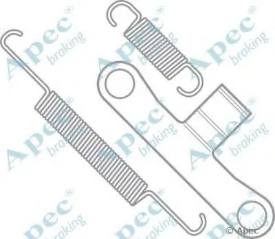 Комплектующие, тормозная колодка APEC braking купить