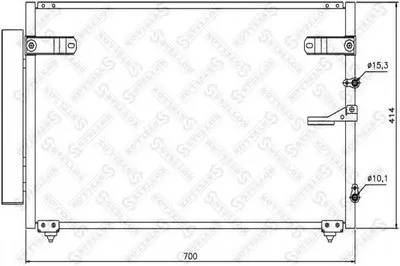 Конденсатор, кондиционер STELLOX купить