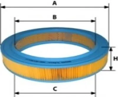 Воздушный фильтр Air Filter for OPEL/VAUXHALL/BEDFORD GOODWILL купить