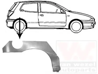 Боковина VAN WEZEL купить