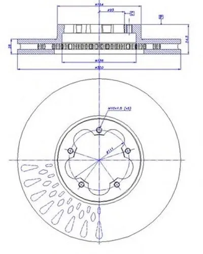 Тормозной диск CAR купить