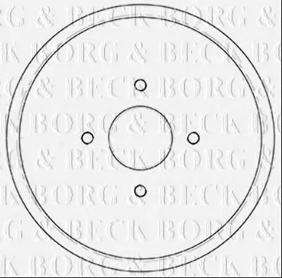 Тормозной барабан BORG & BECK купить
