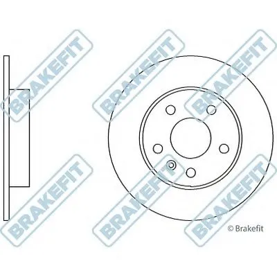 Тормозной диск Brake Fit APEC braking купить