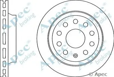 Тормозной диск APEC braking купить