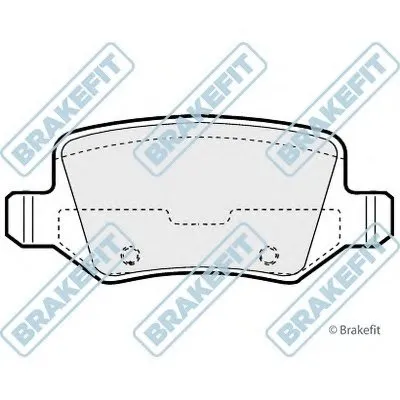 Комплект тормозных колодок, дисковый тормоз Brake Fit APEC braking купить