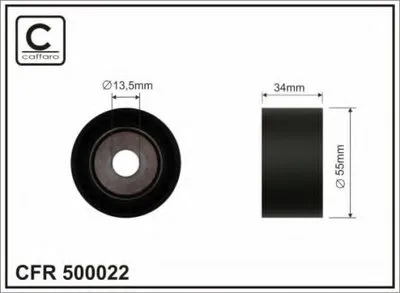 Паразитный / ведущий ролик, поликлиновой ремень CAFFARO купить