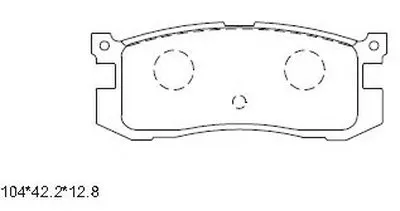 Комплект тормозных колодок, дисковый тормоз ASIMCO купить