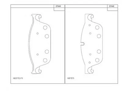 Комплект тормозных колодок, дисковый тормоз ASIMCO купить